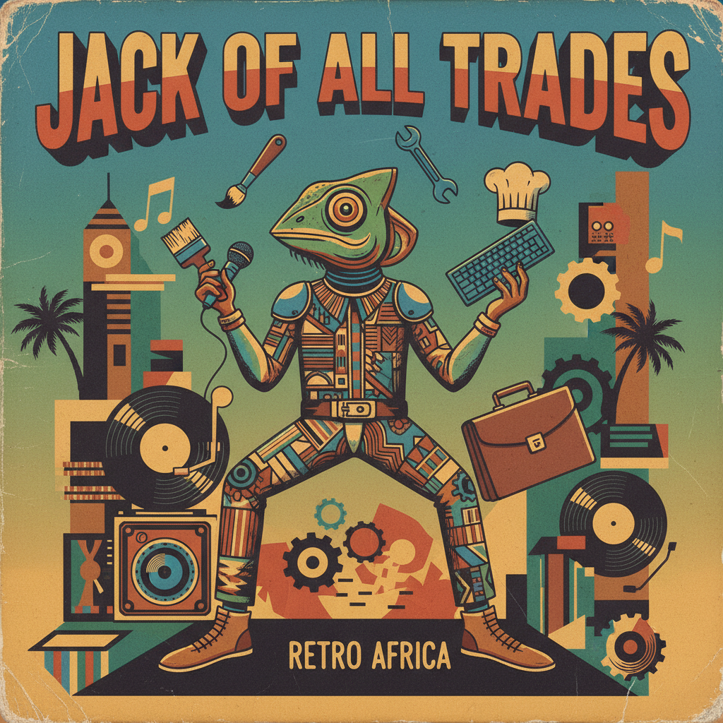 MME006 — Jack Of All Trades album cover by Retro Africa